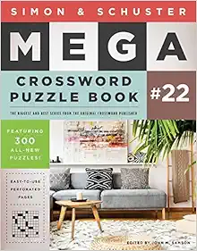 Simon & Schuster Mega Crossword Puzzle Book #22 (22) (S&S Mega Crossword Puzzles) book cover
