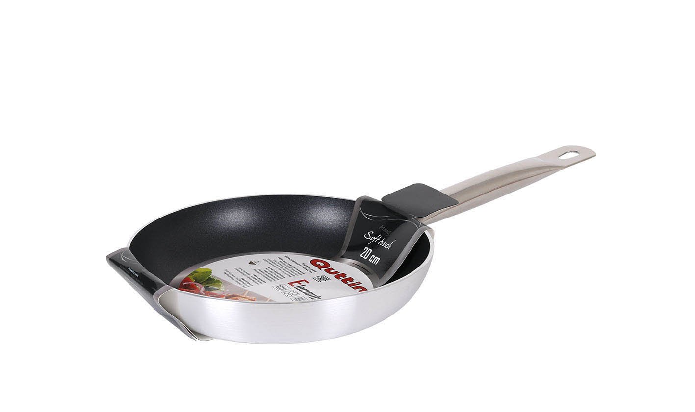 San Ignacio Elements Frying Pan 20 cm Suitable for Induction Cookers Steel Handle Elements