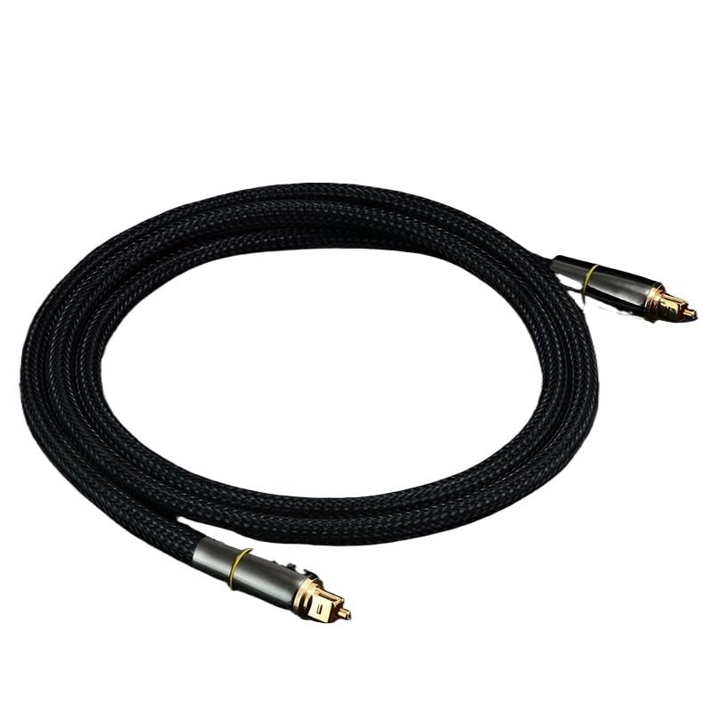N67R-HIFI 5.1 Digital Fiber Optical Audio Cable 1M for TV Box P;S/4 Wire Soundbar Amplifier