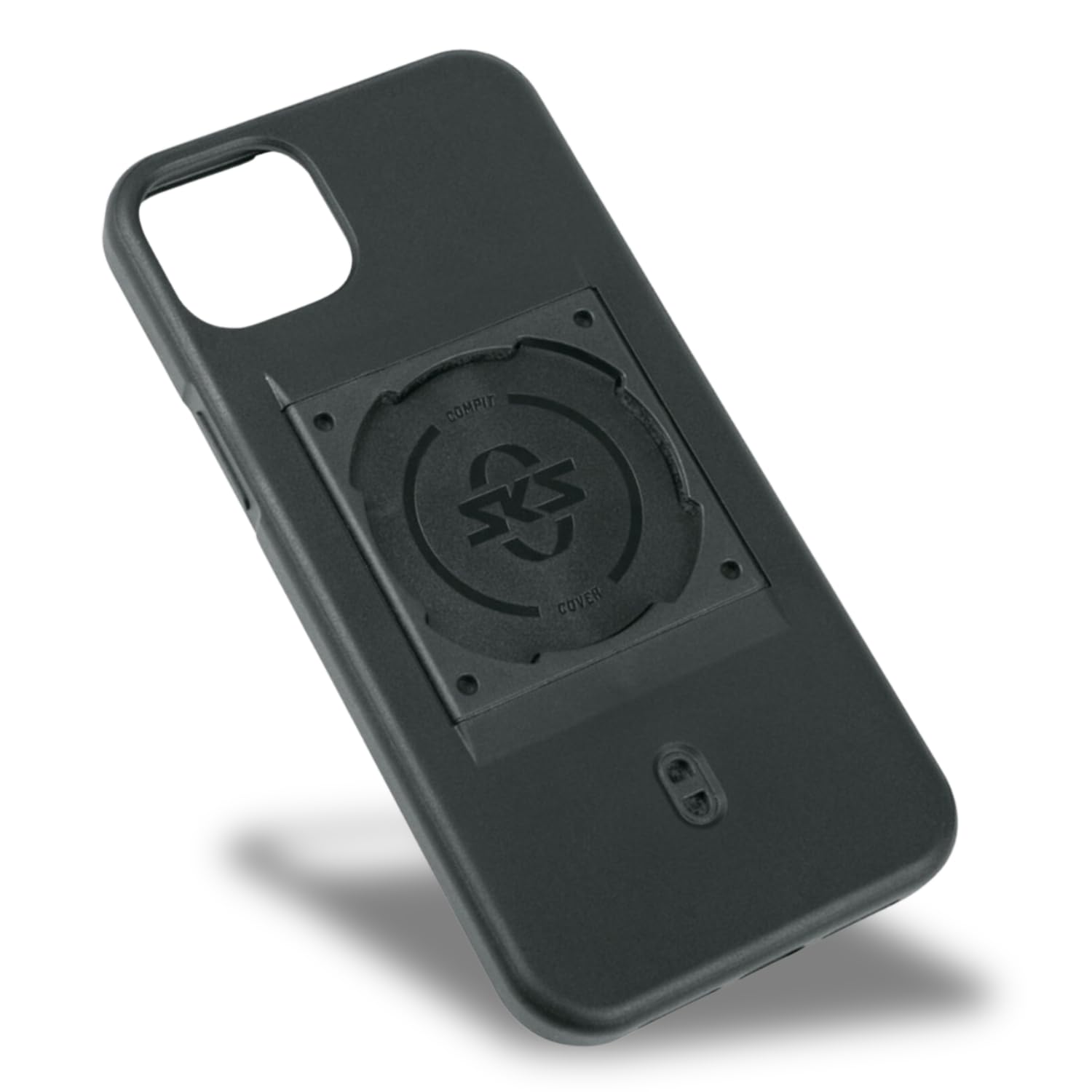 SKS GERMANY COMPIT Cover für iPhone 14 Plus Handyhülle mit Befestigungsvorrichtung für COMPIT System (angenehme Haptik, stoßabsorbierend, mit Befestigungsvorrichtung, aus abriebfestem Kunststoff)