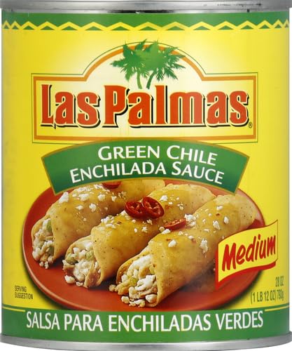 Miniatura 4 de Salsa Enchilada de Chile Verde Las Palmas, Mediana, 28 Onzas