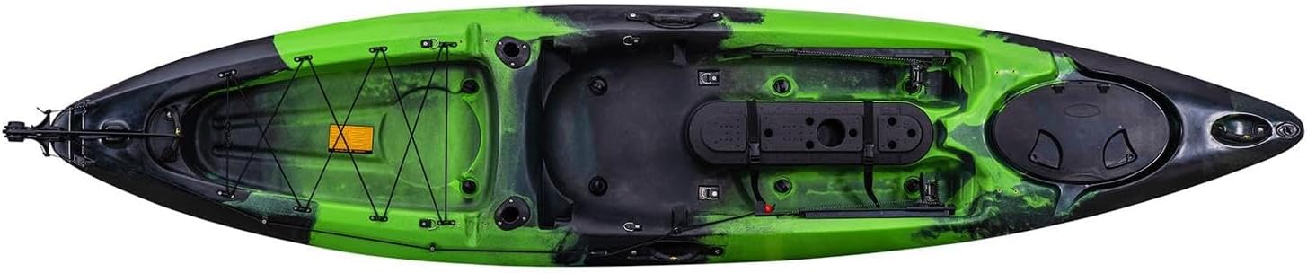 12.4FT Sit-on-Top Fishing Kayak for 2-3 Adults, 600 lbs Capacity, UV-Protected HDPE, Comfortable Seats, Ideal for Ocean, River & Lake with Paddle Accessories 12.4FT Sit-on-Top Fishing Kayak for 2-3 Adults, 600 lbs Capacity, UV-Protected HDPE, Comfortable Seats, Ideal for Ocean, River & Lake with Paddle Accessories