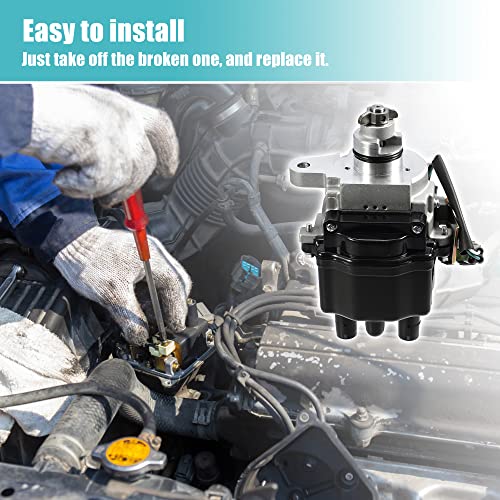 X AUTOHAUX Replacement Ignition Distributor for Toyota Corolla 1.6L 1.8L 1996-1997 for Toyota Celica ST 1.8L 1996 1997 1.8L 19050-16030 606-58828 690-117 by X AUTOHAUX - Image 7