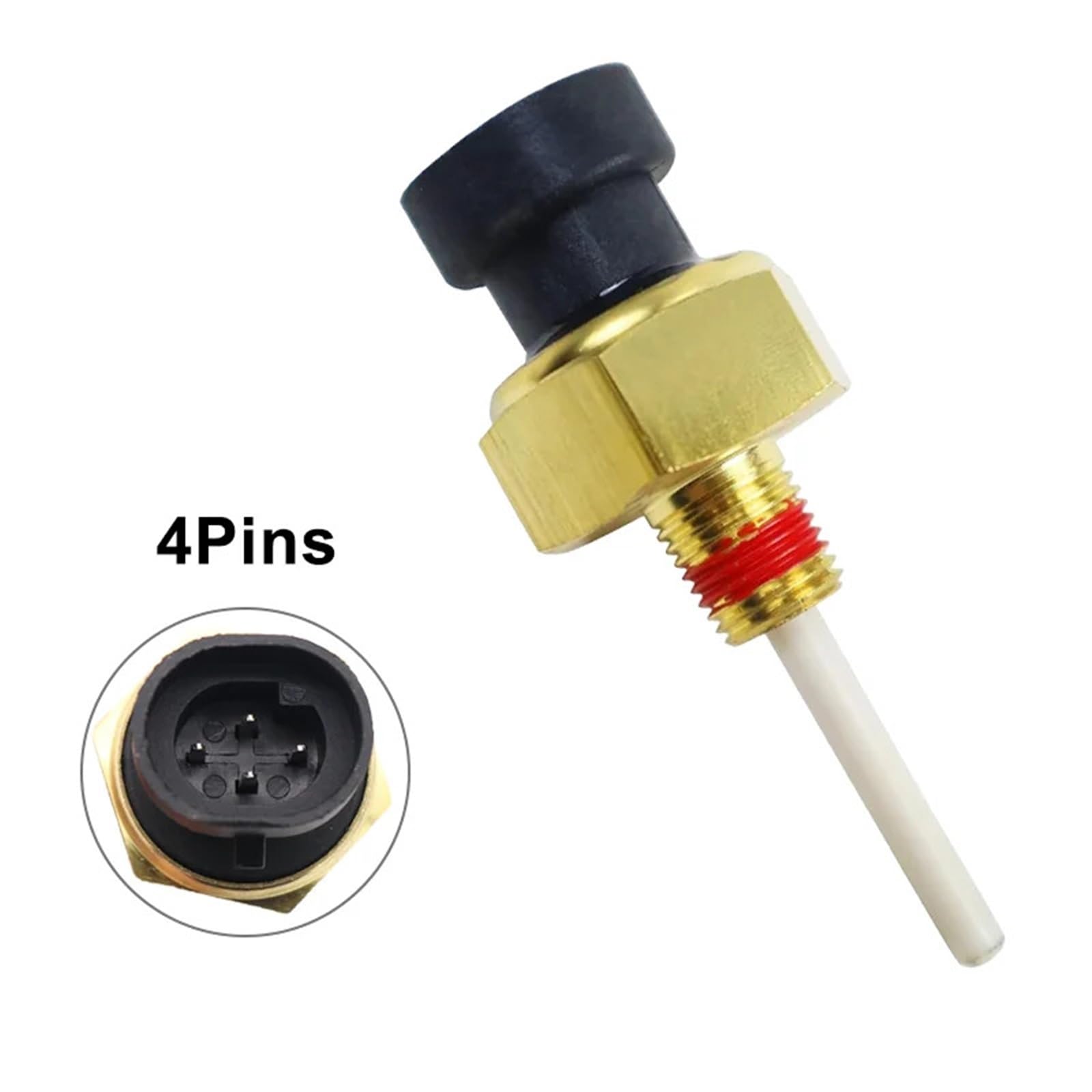 Sensor de temperatura del interruptor de nivel de refrigerante OME: A055G562 0193-0468 for motor K19 KTA19 K38 KTA38 K50KTA50 4383933(4 PINS TP)
