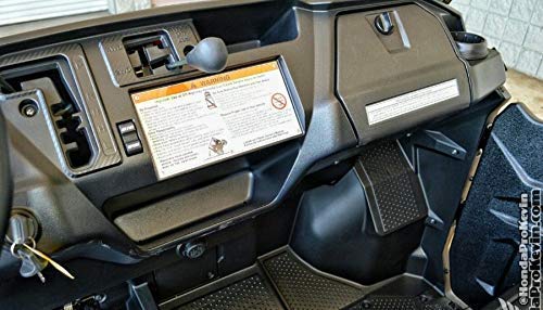 Miniatura 2 de Compatible with Honda Pioneer 1000 Cup Holder w marine radio hole