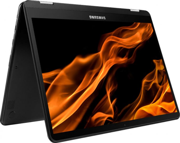 Image of Samsung 12 inch Convertible Chromebook Pro, 2K(2400 x 1600) Touchscreen with 360' Rotation, Intel Processor Up to 2.20GHz, 4GB Ram, 32GB Storage, Super-Fast WiFi, Chrome OS, Pastel Black, Renewed