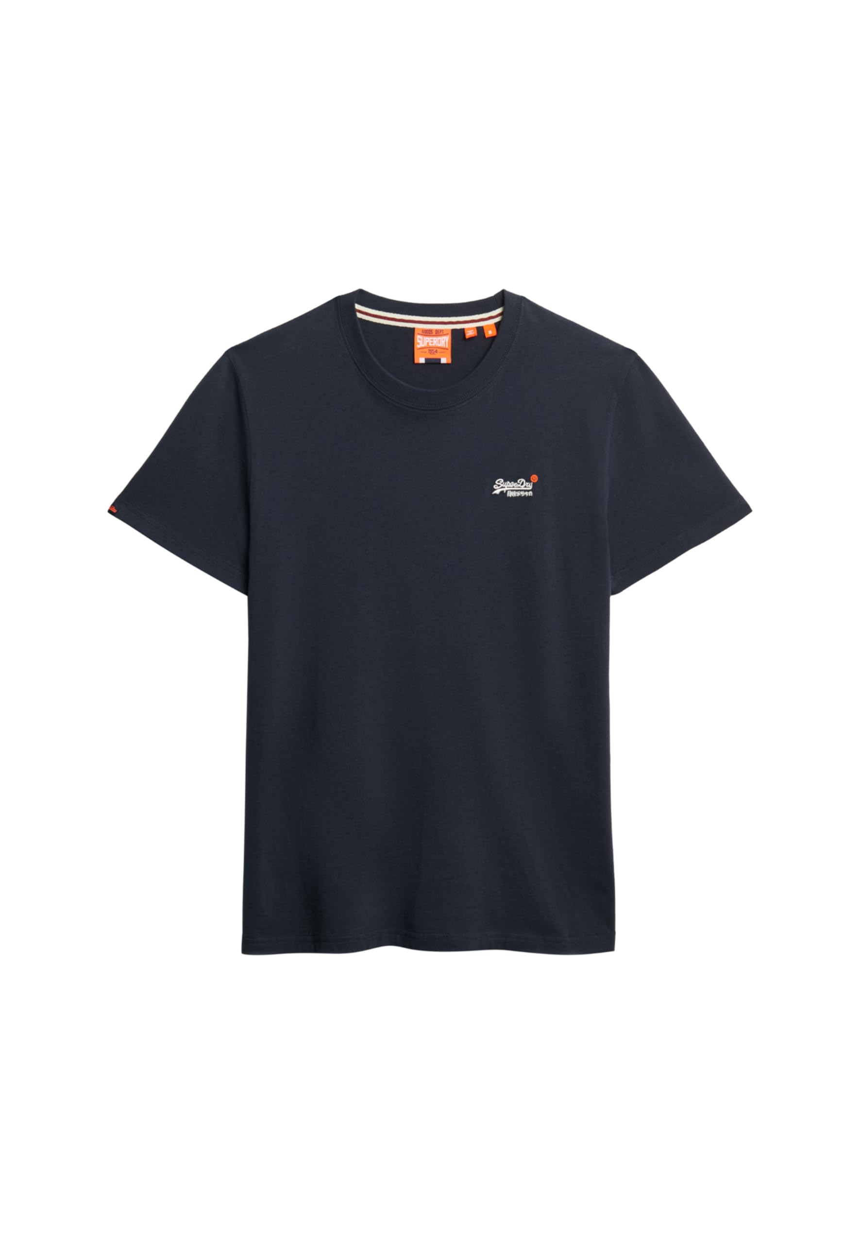 Superdry Men's Eclipse Navy Essential Contrast Emb Tee T-Shirt, Xl