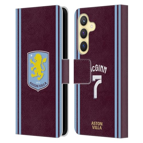 Coque Samsung S24 Aston Villa John McGinn protection portefeuille