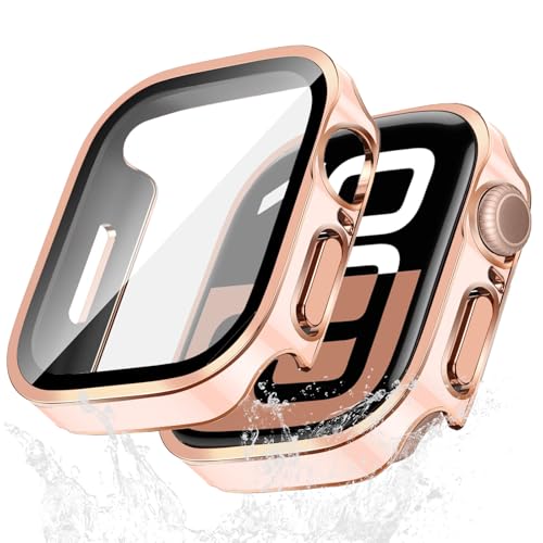 YAODLE Apple Watch P[X AbvEHb` Jo[ Series SE3/SE2/SE/6/5/4 44mm Ή Apple Watch h Jo[ PC+KX f 3DpGbW ߗ Sʕی ho LYh~ y(44