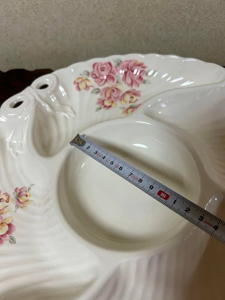 遺品整理◼️蔵からアンティークな年代のステキなお花のお皿が出て来ました。茶器？ 遺品整理◼️蔵からアンティークな年代のステキなお花のお皿が