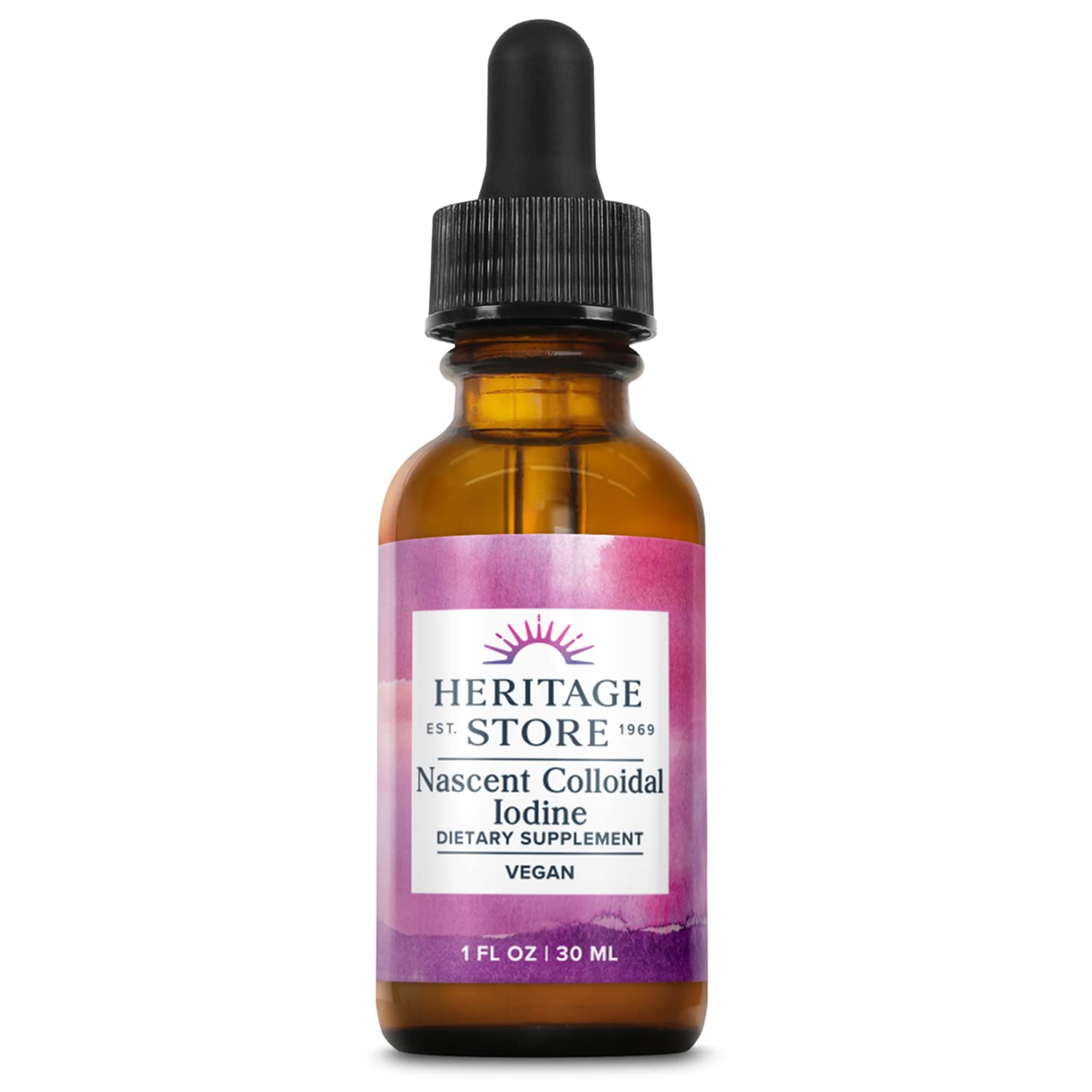 HERITAGE STORE Nascent Iodine Colloidal (1 fl oz)