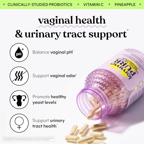 image for Lemme Purr Vaginal Probiotics for Women - Promotes pH Balance, Healthy