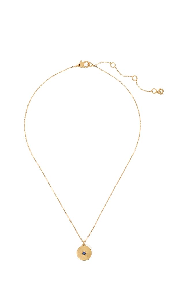 ★kate spade★ The Color Spark Collection Blue 関税込★ The Color Spark Collection Blue Fearless Medallion Necklace