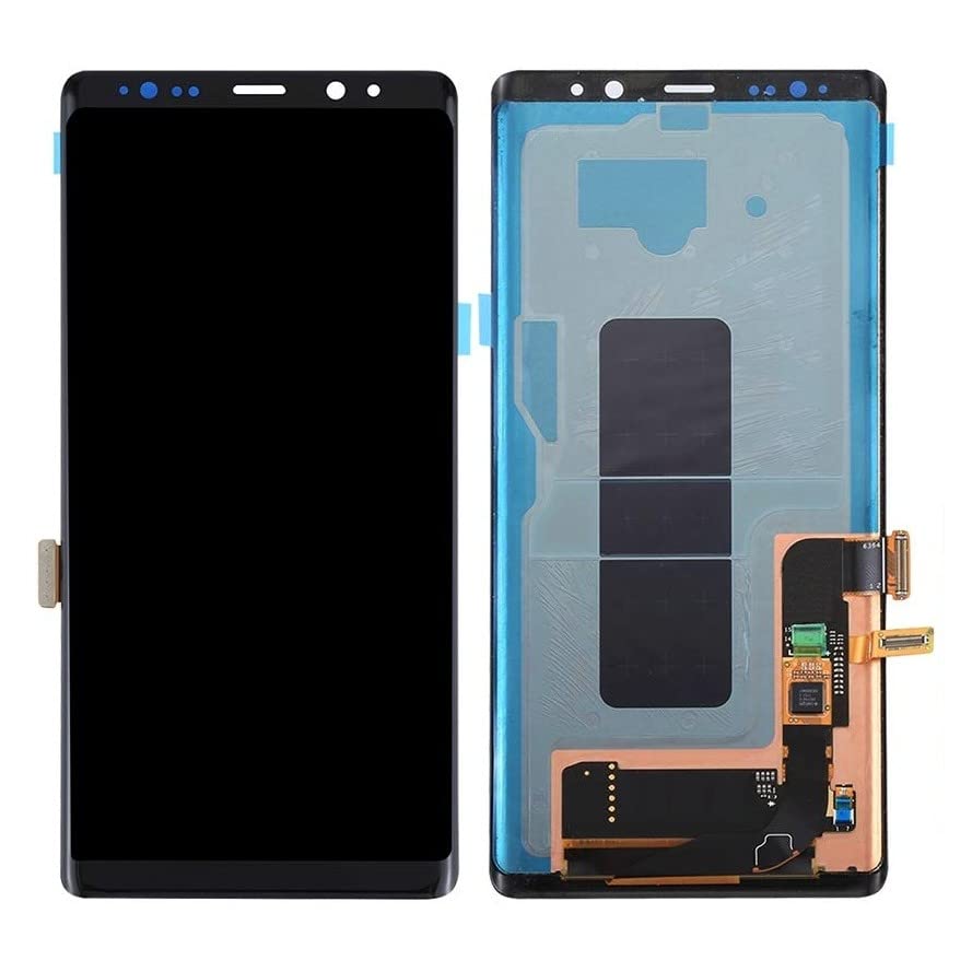 Image of SPiED - LCD with Touch Screen for Samsung Galaxy Note 8 - White (Display Glass Combo Folder) (Samsung Galaxy Note 8)