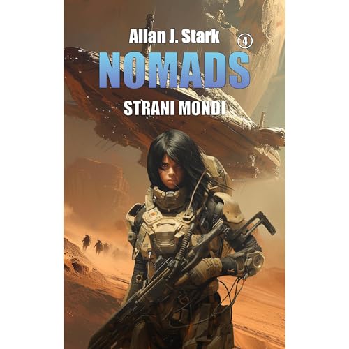 NOMADS Audiolibro Por Allan J. Stark arte de portada