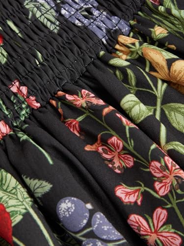 Image of CIDER Floral Dress for Women Summer Mini Sundresses Spaghetti Strap Cute Vacation Dresses Boho Casual Outfits