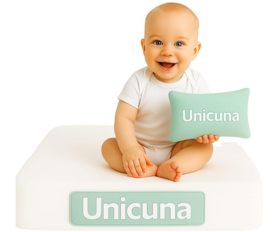 Opiniones de Colchones para cunas los 10 mejores. 45 Unicuna Supreme Colchón para Bebé, Hipoalergénico, Transpirable, Suave, 70x100x10 cm, Color Blanco, para Cuna Colecho y Corral