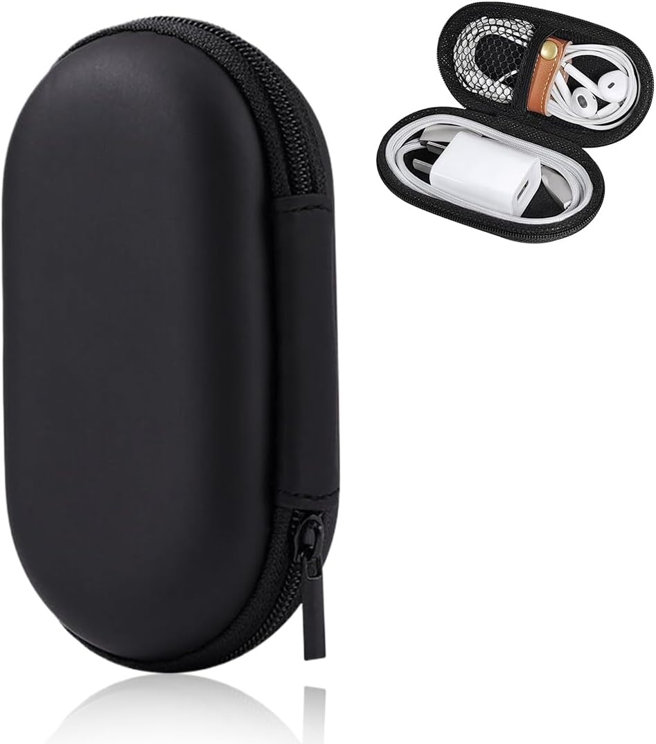 OQKAHIV 1 pcs Sac Rangement Accessoires Électroniques Pochette Câble Étanche Sacoche Protection de Voyage Antichoc Organisateur, Étui rigide Antichoc Sac de Rangement, pour Disque Dur Batterie