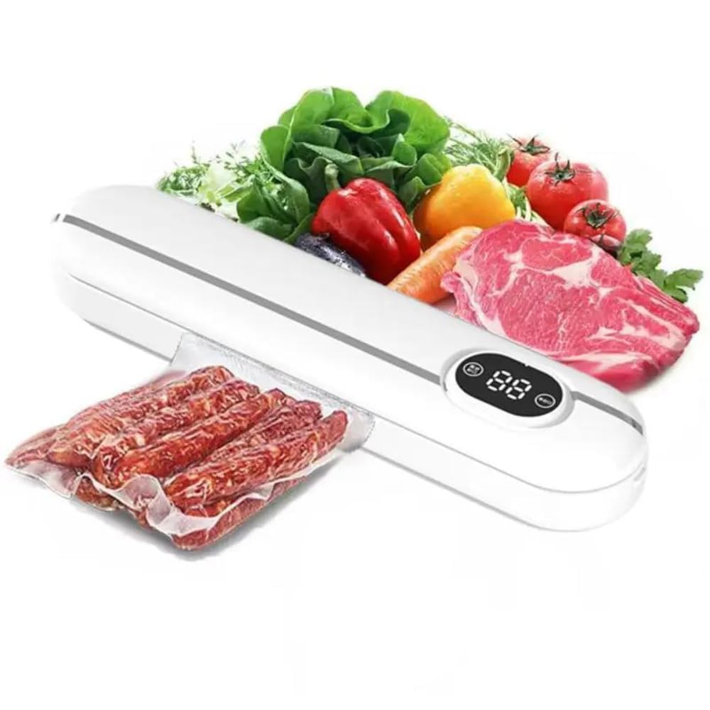 Automatic Vacuum Food Sealers Mini Household Vacuum Preservation Machine Electric Vacuum Sealer Machine for Household Food Packing Storage Vacuum Packing Machine Vacuum Sealing Machine (multicolor)-image-44