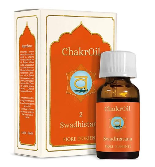 FIORE D'ORIENTE Set 7 Oli Essenziali dei Chakra, 10 ml, con Olio di Jojoba Spremuto a Freddo, Ingredienti 100% Naturali, per Aromaterapia