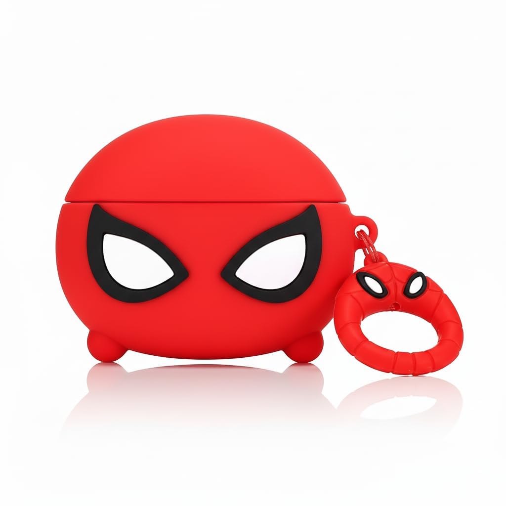 Cartoon Silicone Case Compatible with Apple AirPods Pro 2 Case Cover – Cute 3D Shockproof 360° Protective Skin Cover with Keychain | AirPods Pro 2nd Gen Case (Bat) — Amazon image 11