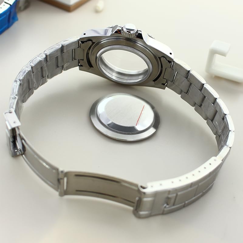38MM Waterproof Watch Case with Sapphire Crystal for Retro - NH35 NH36 NH38 4R36 Movt