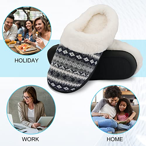 AONEGOLD Pantofole Donna Inverno Calde Comode