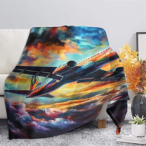 Couverture aérienne pour avion et bureau | Votre confort nomade 127x152 cm