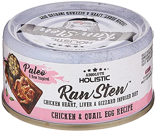 Absolute Holistic Rawstew - Chicken & Quail Eggs Recipe 80g (B07S718H1T) Amazon Price History, Amazon Price Tracker