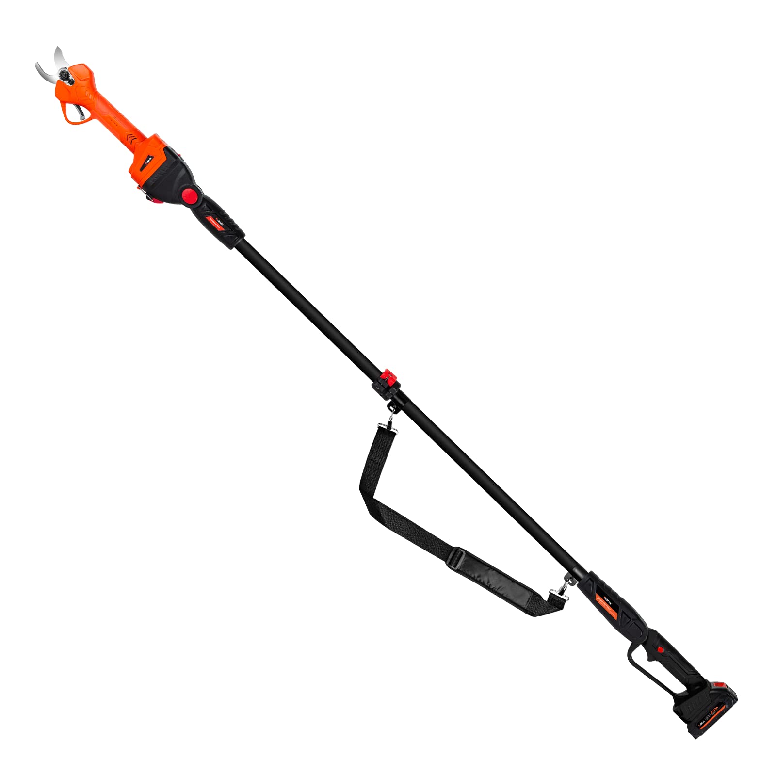Verlängerungsstange kompatibel mit Kebtek 32mm Elektroschere, Baumschere ausziehbar, Long Reach Schere mit 6ft Länge, keine Schere enthalten - B05503M(B05503M-Pole)
