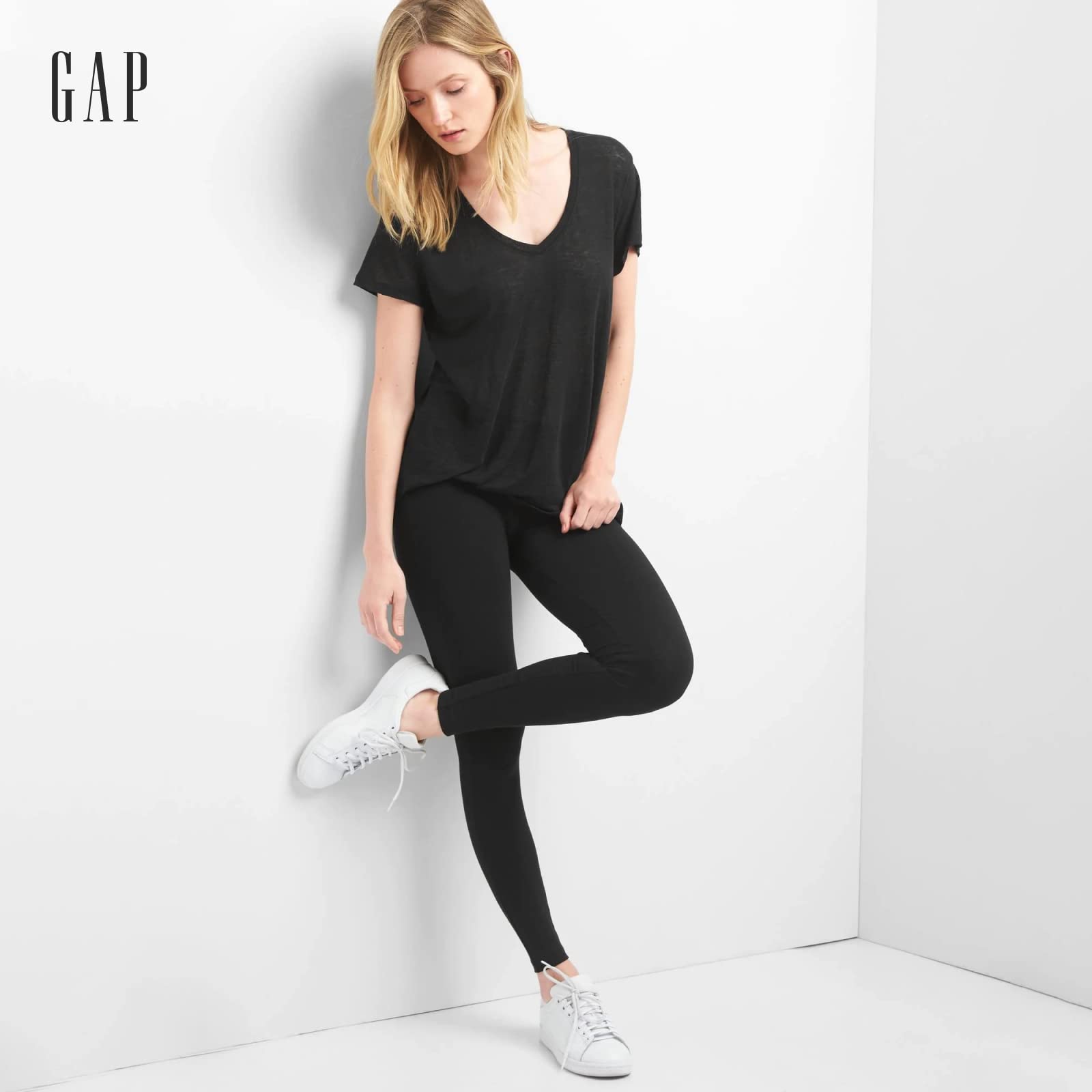 GAP Legginsy V-basic - Leginsy Kobiety