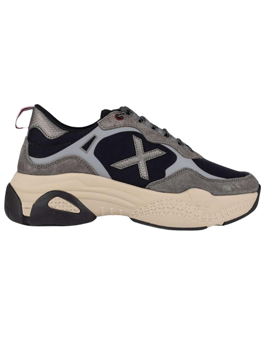 Munich Unisex Sabbia Sneaker, Black/White, 7 UK
