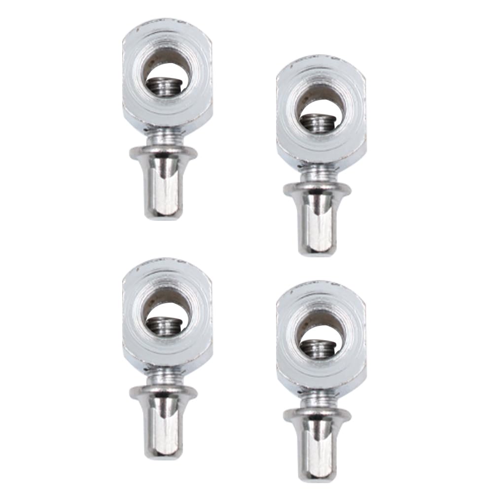 4PCS Pedal de Bombo Contrapeso Diámetro Interior 6,5 mm Atornillado de Forma Segura Accesorios de Pedal de Tambor para Jazz Rock