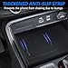 Car Center Console Wireless Charging Mat for Honda CR-V CRV 2023 2024 2025, Console Charger Silicone Protective Non-Slip Pad Anti-Dust Liner for Honda 6th Gen CR V Accessories