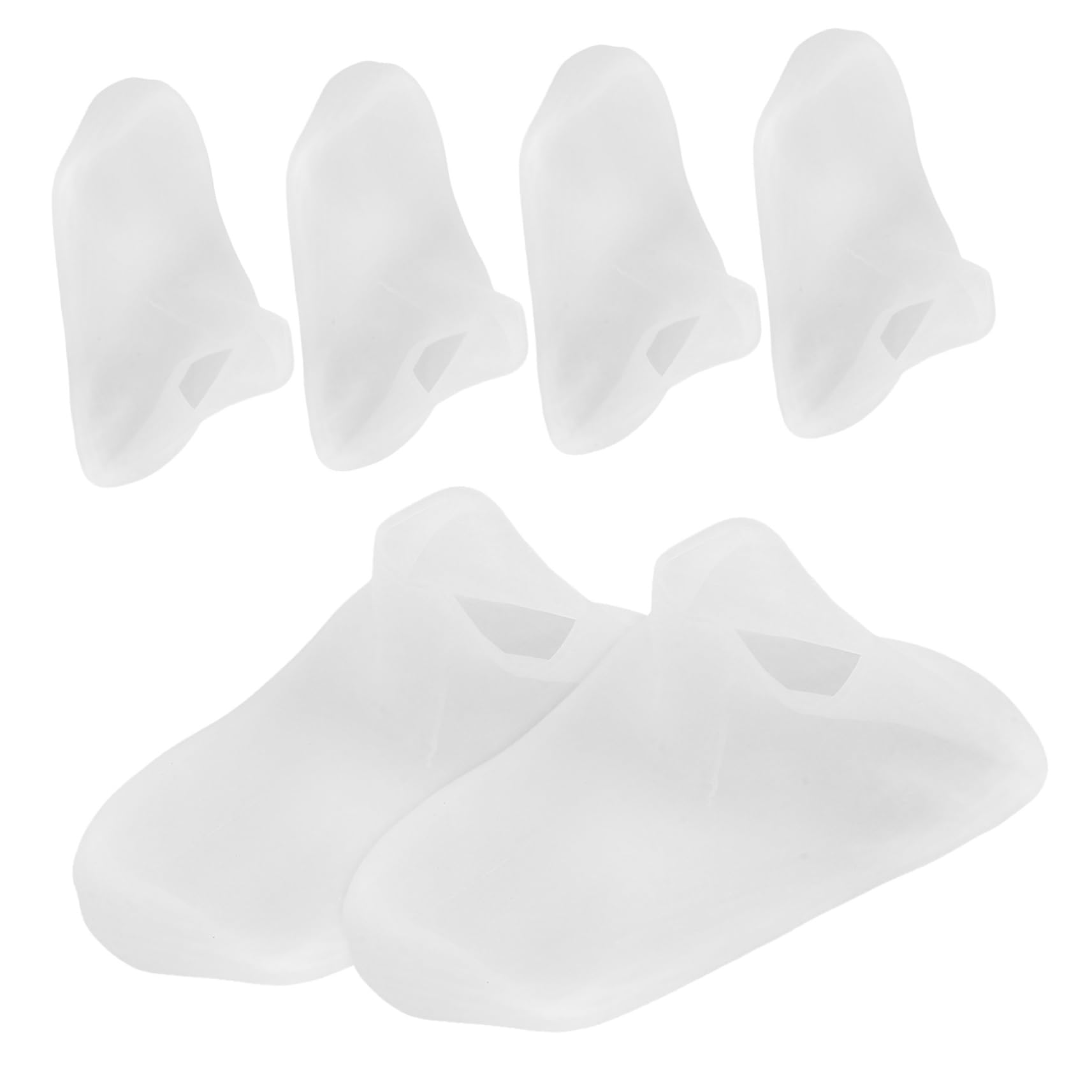 Ipetboom 3 Pairs Silicone Foot Covers Moisturizing Lotion Absorbing Socks for Foot Care Protects Against Cracked Heels and Dry Skin Soft Gel Foot Treatment for Women