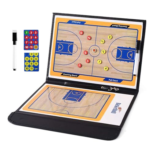 BESTCAN Basketball Coaching Board with Markers