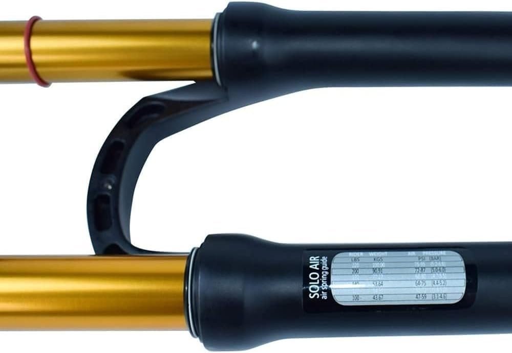 Horquilla de suspensión neumática para Bicicleta de montaña, 26, 27,5 y 29 Pulgadas, Amortiguador Delantero, 120 mm de Recorrido, 9 mm QR C,29