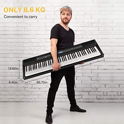 88-Key Digital Piano with Weighted Action
