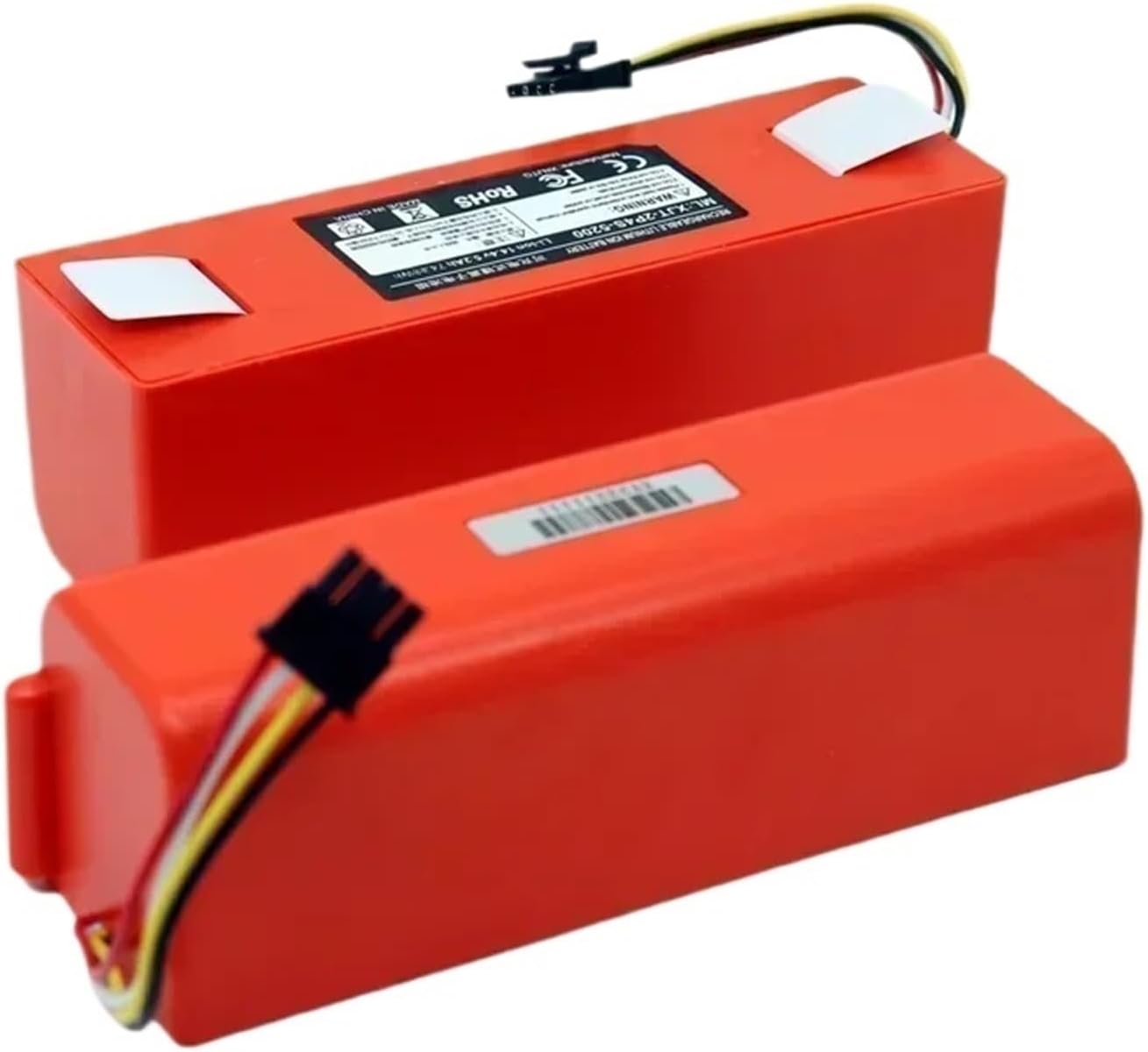 14.4V Replacement Battery BRR-2P4S-5200D, Compatible For Xiaomi, 1S 1ST, Compatible For Roborock, SDJQR01RR Sweeping Mopping Robot Vacuum Cleaner
