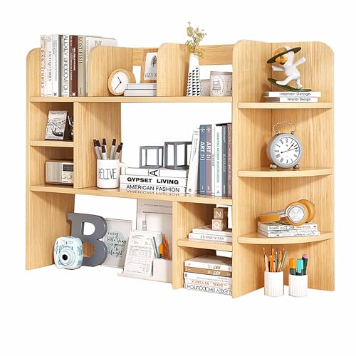 Clapier d'angle jaune avec étagère de rangement pour bureau et salon - 2