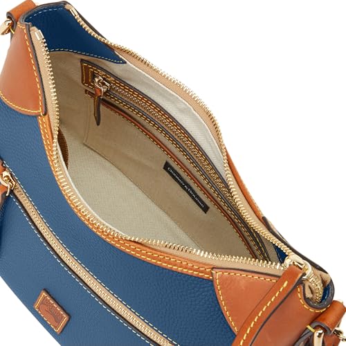 Dooney & Bourke Shoulder Bags for Women, Pebble Grain Leather Hobo Bag with Charms3