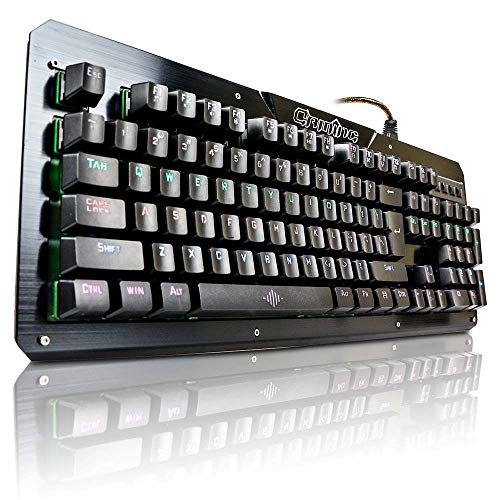 Teclado Mecânico Gamer Profissional Led Teclas Programáveis Exbom BK-GX1