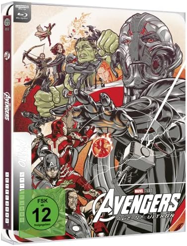 Marvel's The Avengers - Age of Ultron (4K Ultra HD) 2D) - 4K Steelbook