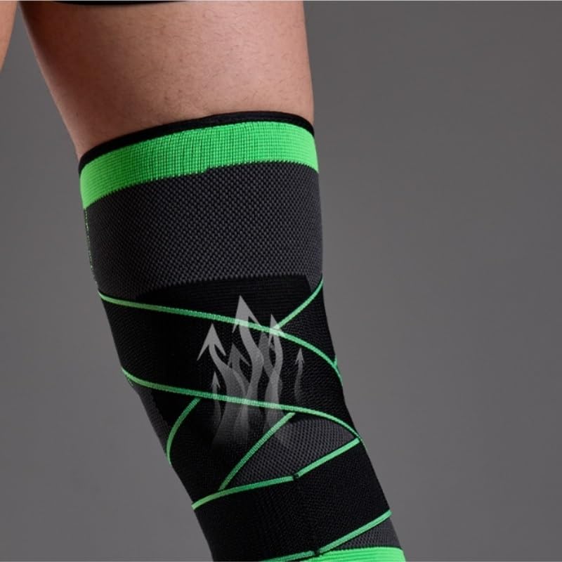 Exercise, protection Knee Pads Breathable Outdoor Running and Cycling Support Meniscus Protection Knee Pads for Fitness, cycling, running, playing football(Gray)