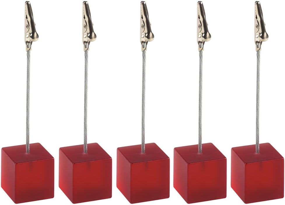 eBuyGB Pack of 5 Wedding Name Table Setting Marker Place Card Holder