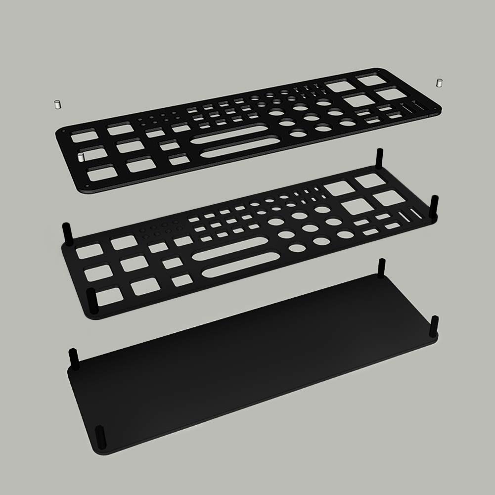 OLYCRAFT Mold Making Tools Storage Box Gunpla Tools Storage Box Model Building Tool Organizer 63 Holes Shelf Craft Tools Rack Stand for Tools Storage - Image 6