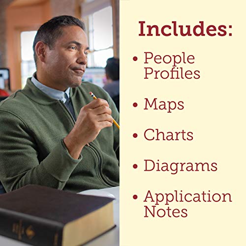 Image of NIV Life Application Study Bible, Third Edition, Large Print (Red Letter, Hardcover)