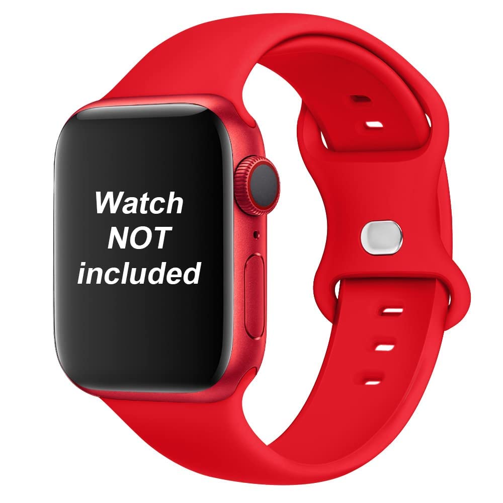 Zybux Presenting A New Soft silicone i-Watch Bands For i-Watch SE/ 7/6/ 5/4/ 3/2/ 1 For Unisex.