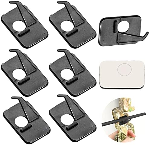 Sliverdew 6Pcs Arrow Rest for Recurve Bow, Plastic Archery Arrow Rest for Compound Bows, Black Recurve Bow Arrow Rest with Adhesive Back, Hunting Shooting Targeting Accessory for Right Hand/Left Hand Sliverdew 6Pcs Arrow Rest for Recurve Bow, Plastic Archery Arrow Rest for Compound Bows, Black Recurve Bow Arrow Rest with Adhesive Back, Hunting Shooting Targeting Accessory for Right Hand/Left Hand