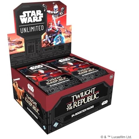Star Wars: Unlimited TCG Twilight of the Republic Booster Display Cover